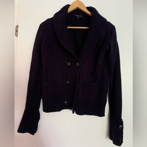Banana Republic Navy Cardigan Size M